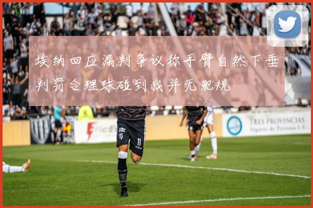 埃纳回应漏判争议称手臂自然下垂判罚合理球碰到我并无犯规